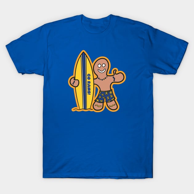 Surfs Up for the LA Rams! T-Shirt by Rad Love